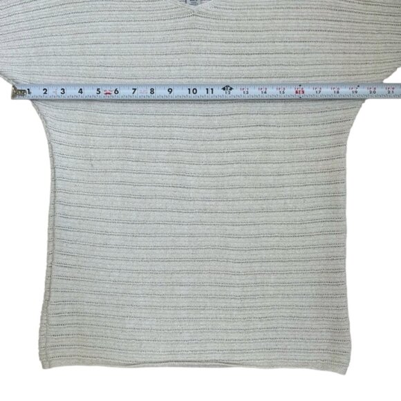 Tommy Bahama Metallic Gold Thread Knit Sweater S Long Sleeve Lightweight - Picture 8 of 9